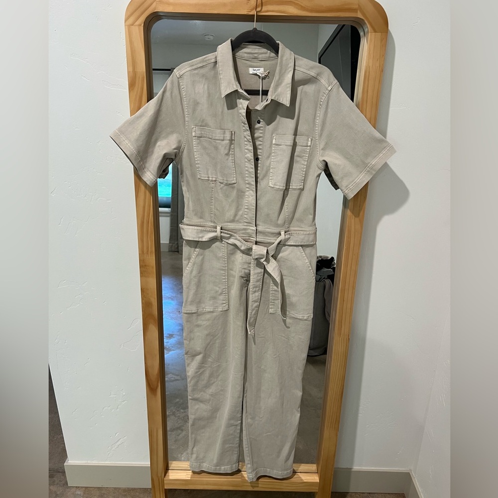 Splendid Light Grey/ Taupe Jumpsuit